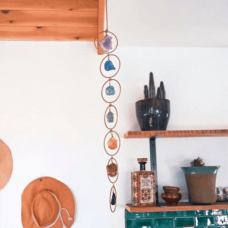 Last Day Promotion 49%💕7 Chakra Gemstone Wall Decor(Buy 3 Free Shipping)