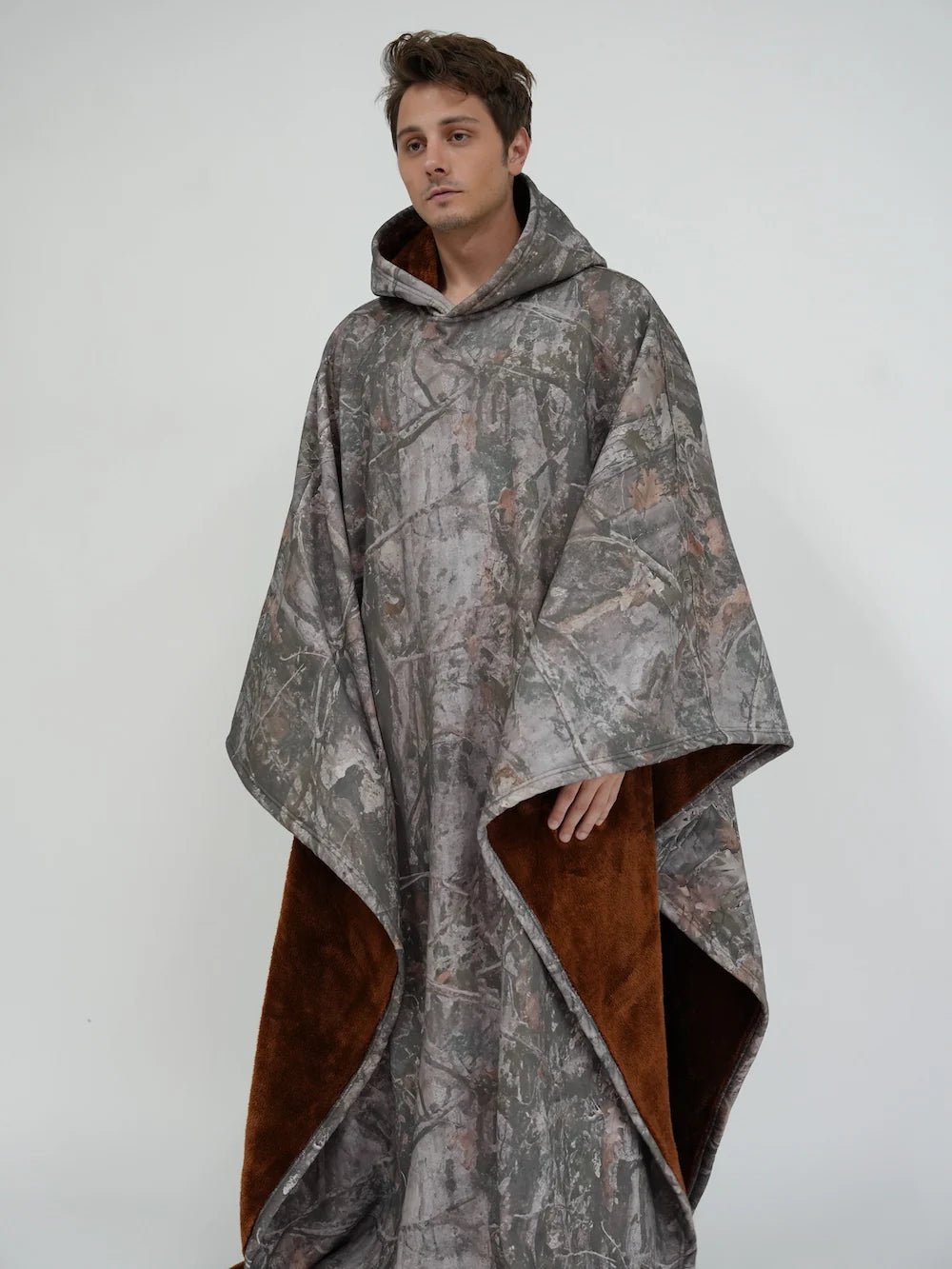 ✨2025 New Arrival 49% OFF💎Loose Hooded Poncho Hoodie