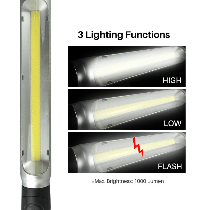 🌟🔦Lumens Rechargeable Work Light — Bright, Tough & Built for Every Job💡