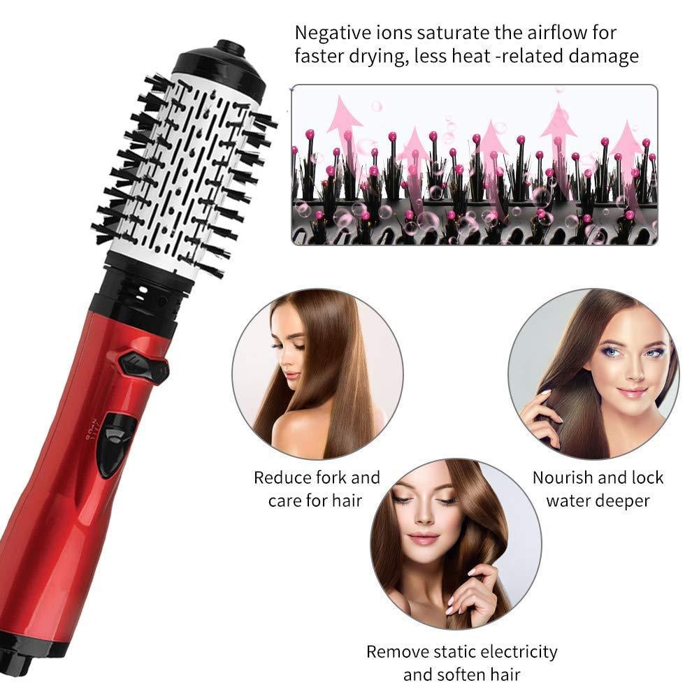 π3-in-1 Hot Air Styler and Rotating Hair Dryer for Dry hair, curl hair, straighten hair