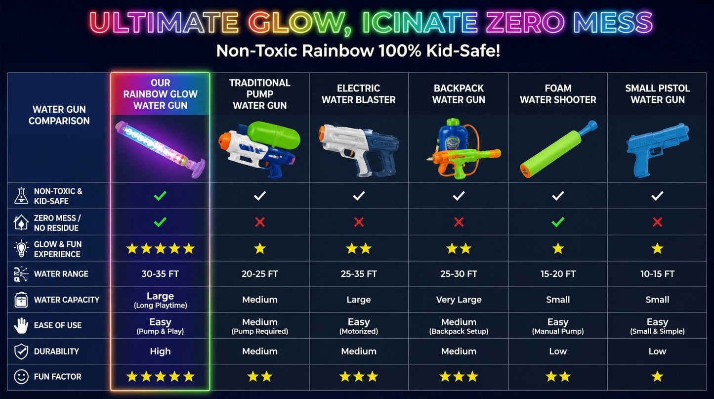 🌈 Turn Every Backyard Into a Rainbow Light Show💦