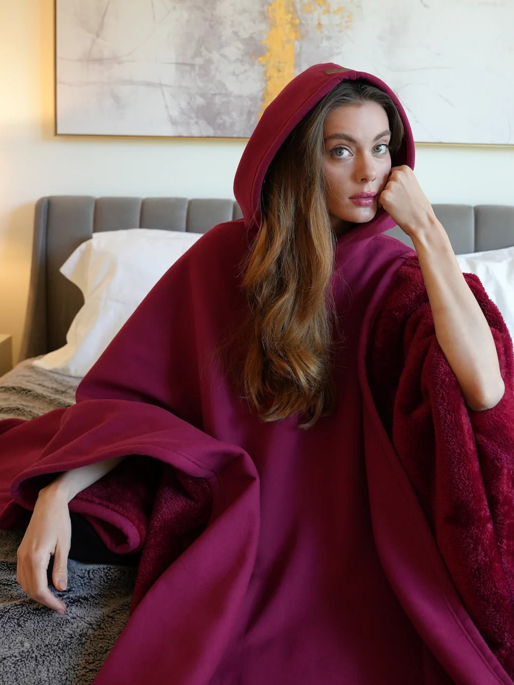 ✨2025 New Arrival 49% OFF💎Loose Hooded Poncho Hoodie