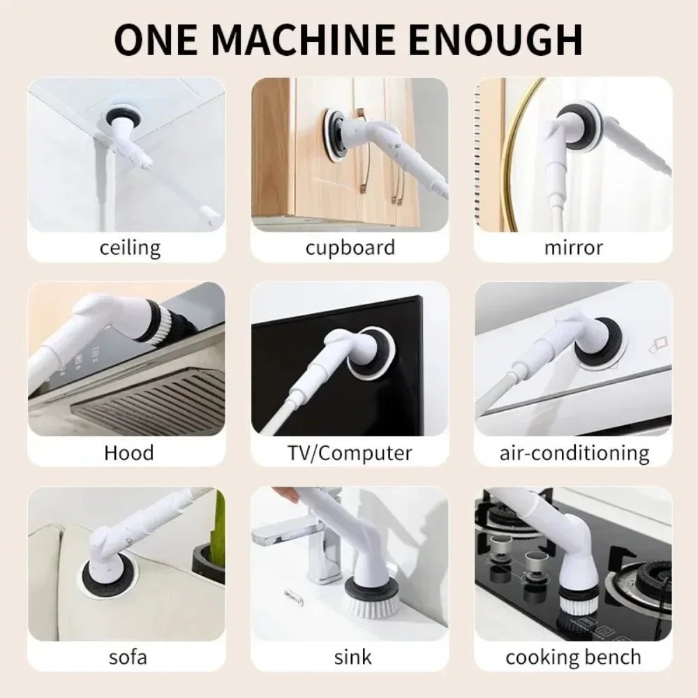 Wireless Electric Cleaning Brush