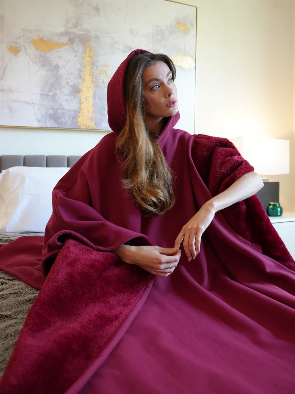 ✨2025 New Arrival 49% OFF💎Loose Hooded Poncho Hoodie