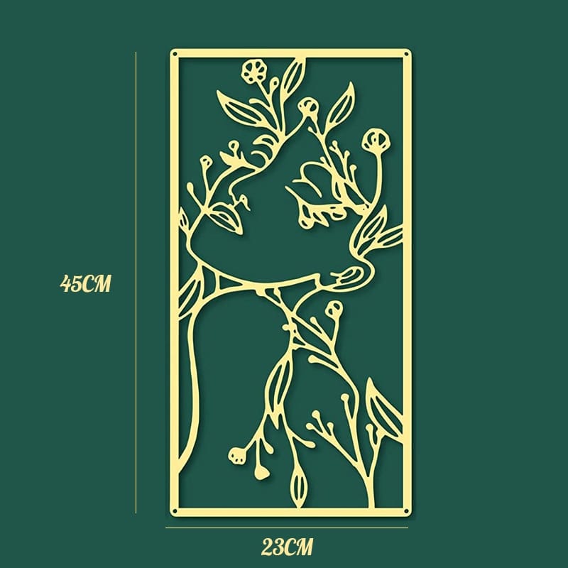 Abstract Metal Wall Art