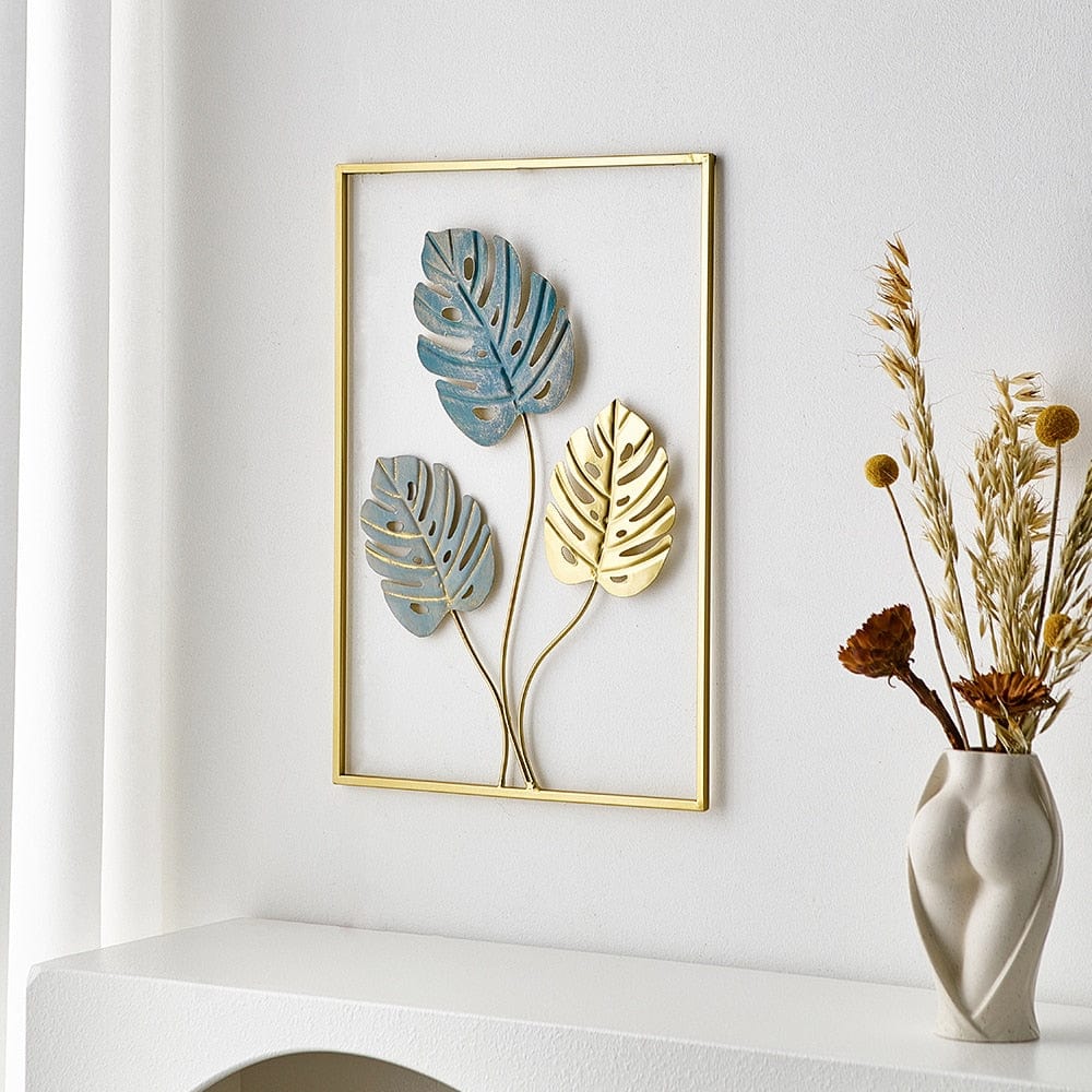 Gold Metal Wall Art