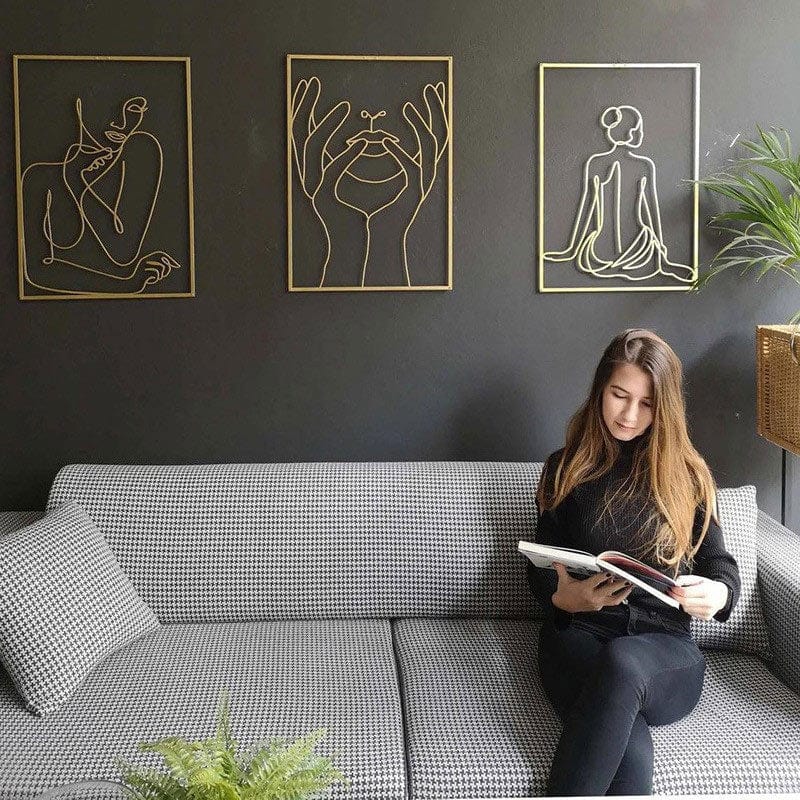 Woman Silhouette Art