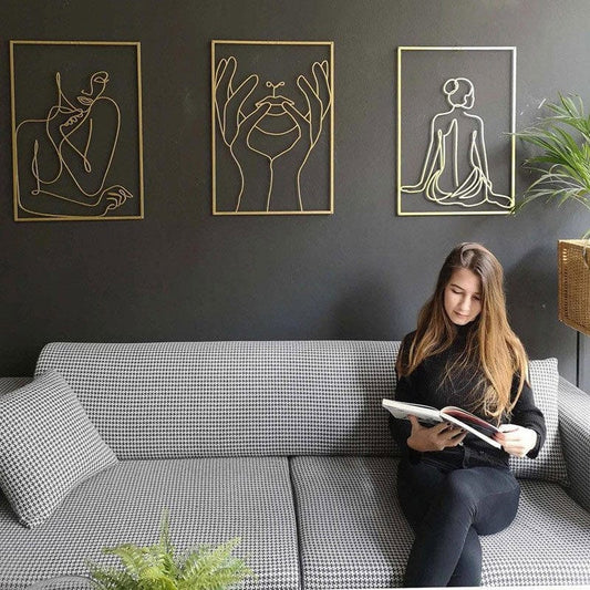 Woman Silhouette Art