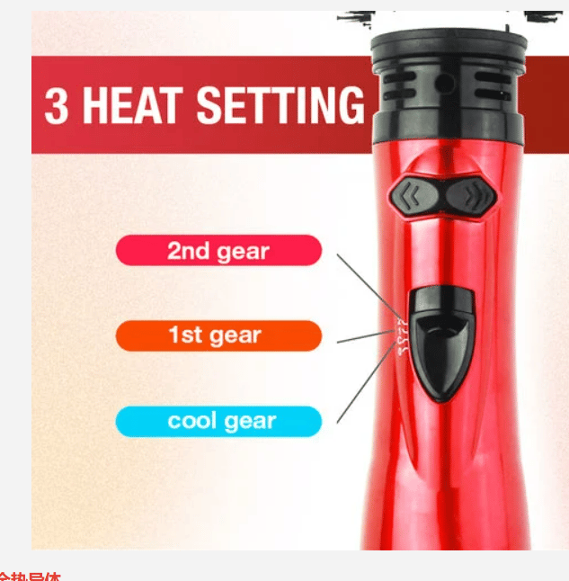 π3-in-1 Hot Air Styler and Rotating Hair Dryer for Dry hair, curl hair, straighten hair