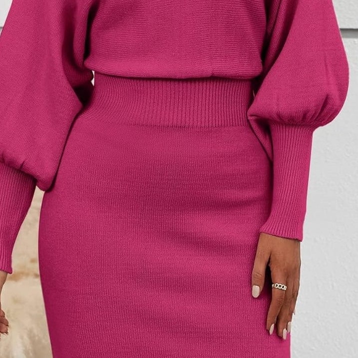 🔥Elegant knitted waist skirt