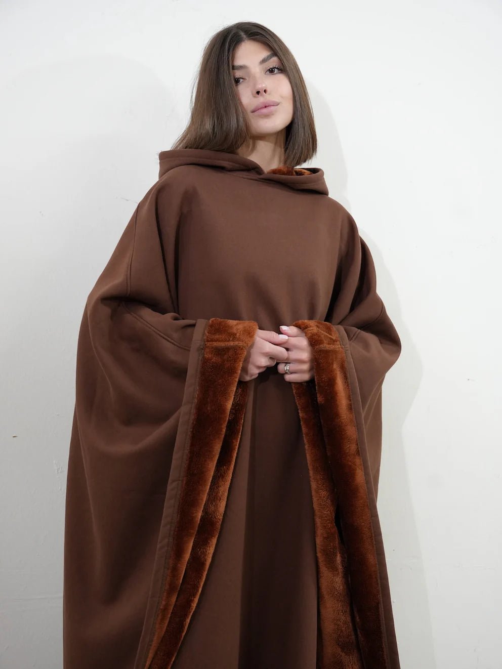 ✨2025 New Arrival 49% OFF💎Loose Hooded Poncho Hoodie