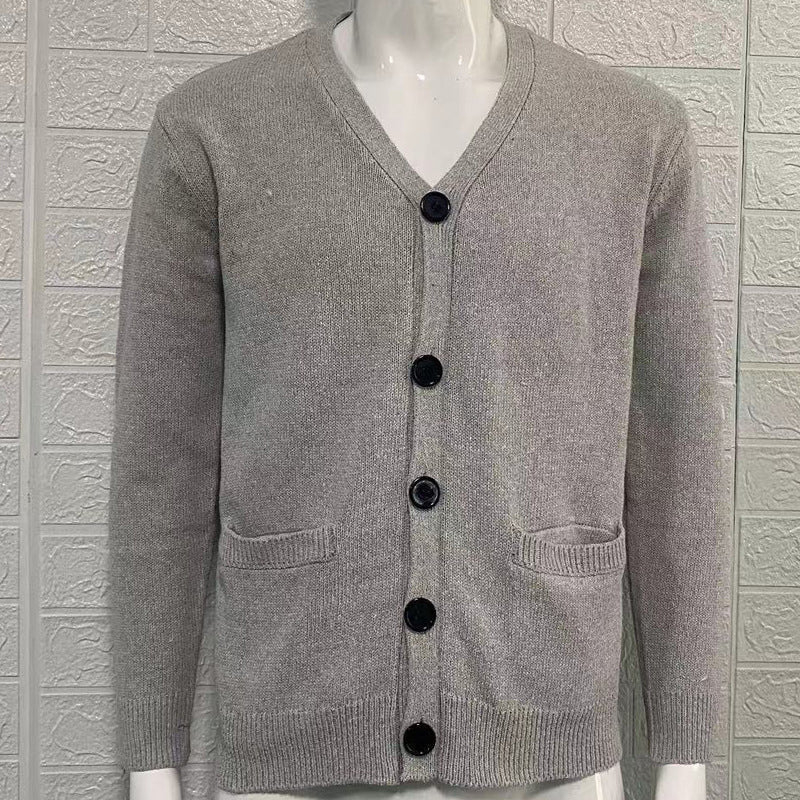 π Bestseller π§Ά Men's V-Neck Knit Cardigan β Timeless Silhouette & All-Day Comfort for Every Occasion