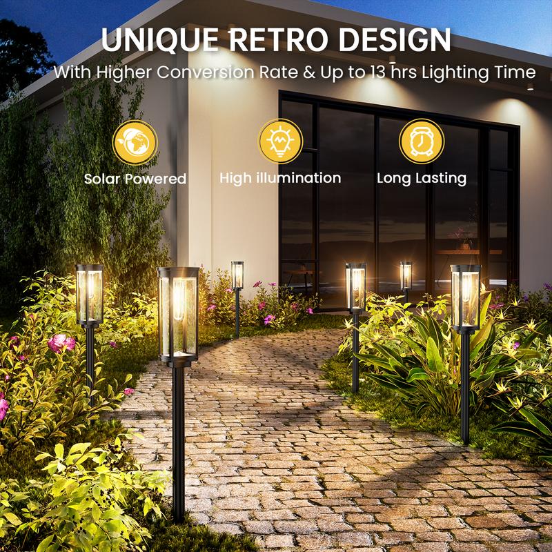 Solar Pathway Lights Outdoor