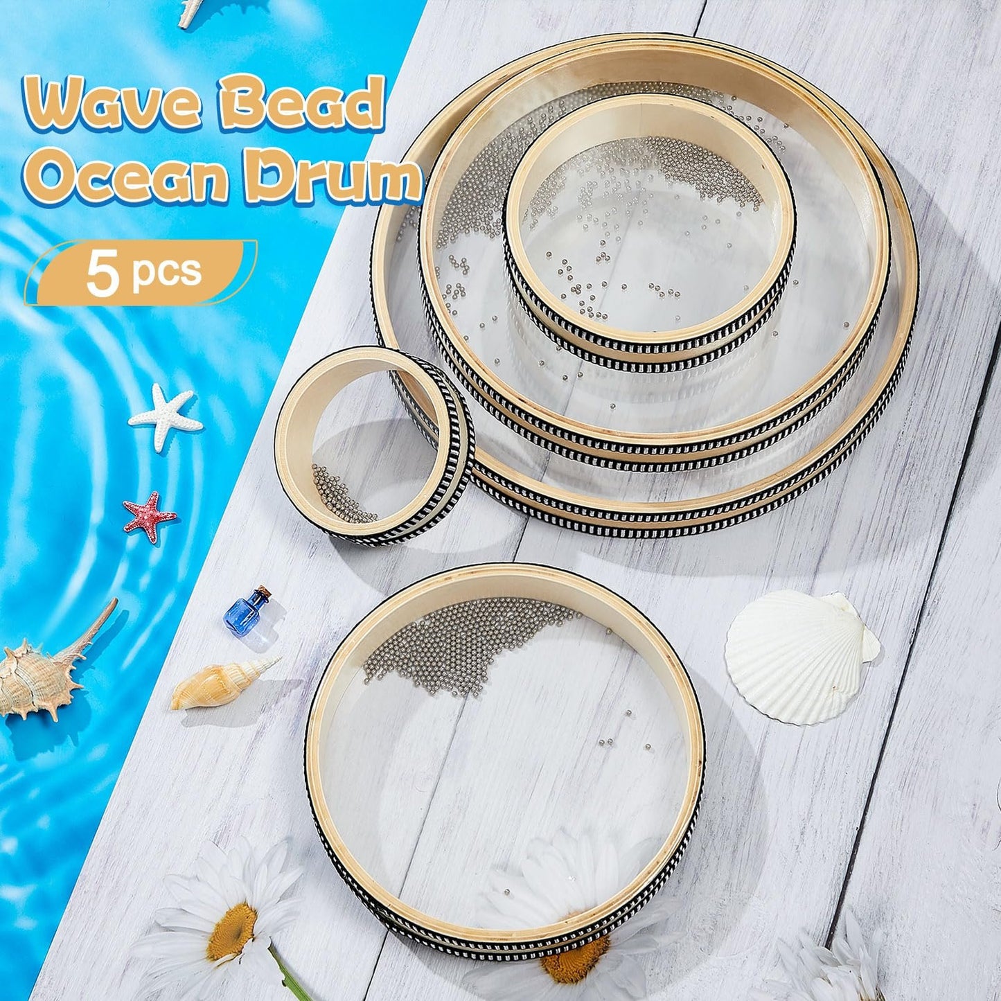 4/6/8/10/12 Inch Ocean Drum