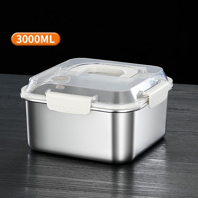 Stainless steel anti-mold and odorless lunch box