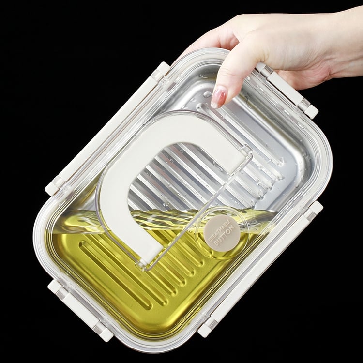 Stainless steel anti-mold and odorless lunch box