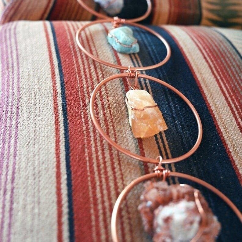 Last Day Promotion 49%💕7 Chakra Gemstone Wall Decor(Buy 3 Free Shipping)