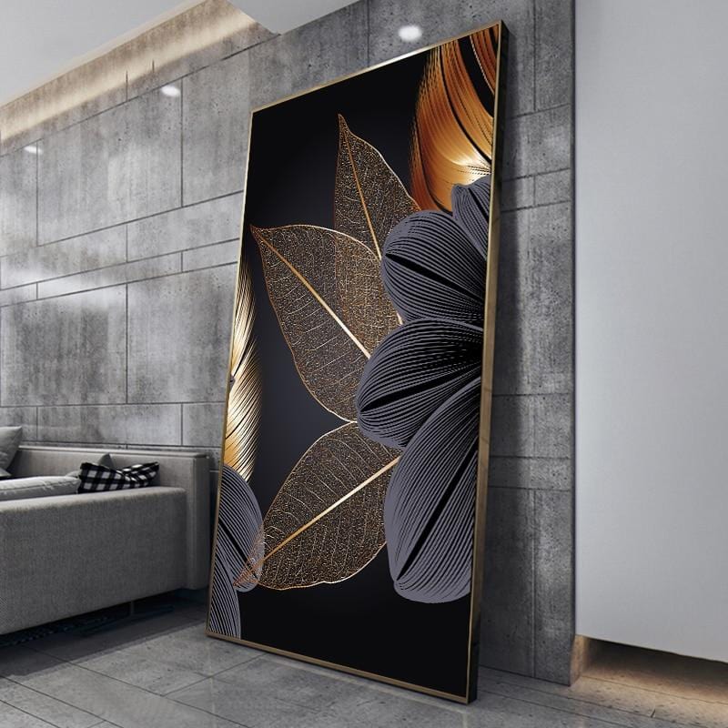 Black And Gold Wall Art
