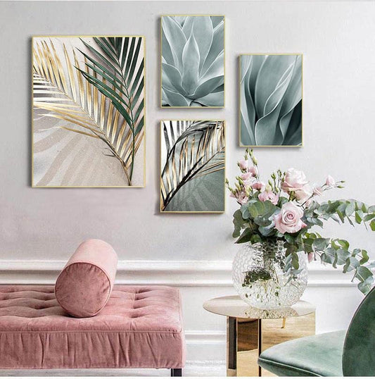 Palm Leaves Canvas