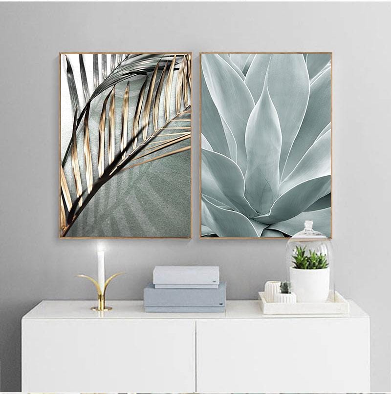 Palm Leaves Canvas