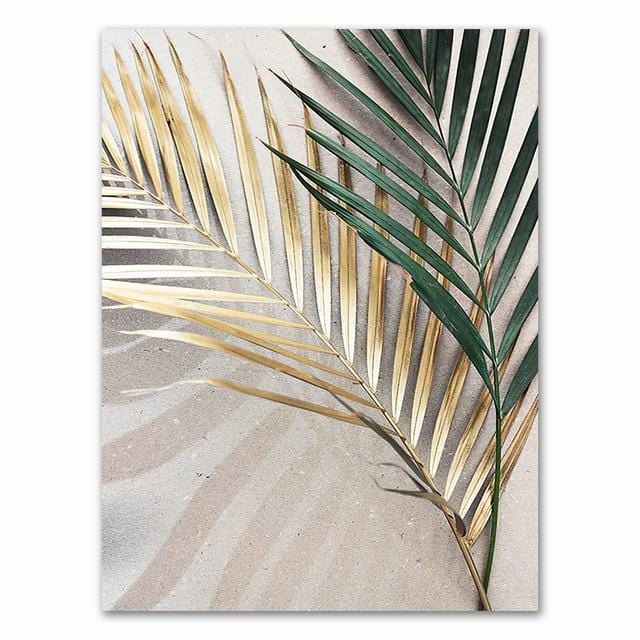 Palm Leaves Canvas
