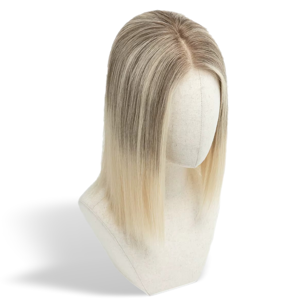 7" x 7.5" Premium Human Hair Topper