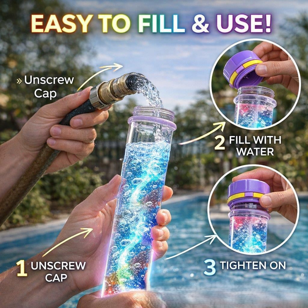 🌈 Turn Every Backyard Into a Rainbow Light Show💦