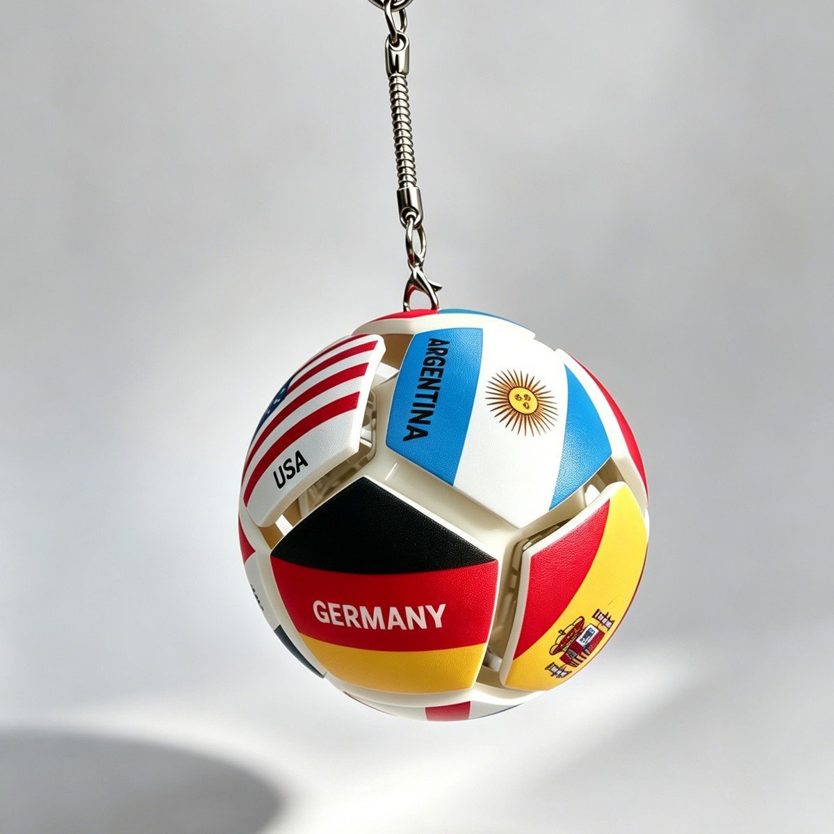 🔥LAST DAY 50% OFF💖⚽ Mini Flag Football Fidget Keychain|Pocket Stress Relief Pendant