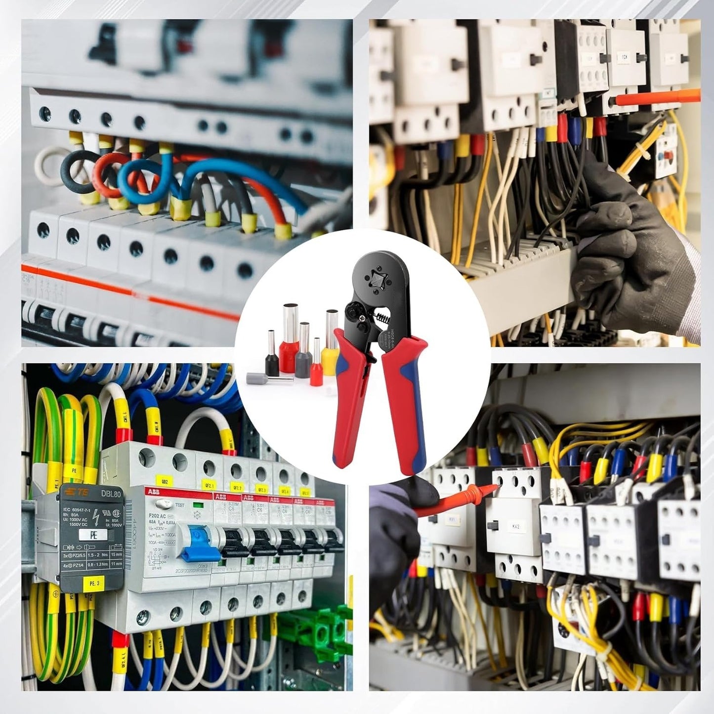 🔌Electricians' Trusted Choice: Professional Crimping Terminal Tool Kit ⚡