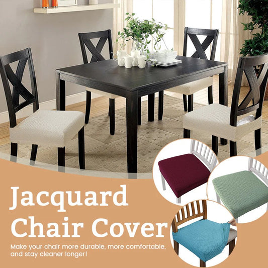 🪑Protect & Refresh Your Chairs – Waterproof Jacquard Covers