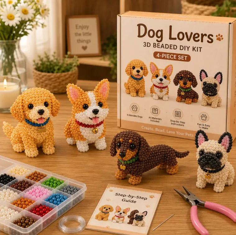🧵Mini 3D Beaded Animal Craft Kit