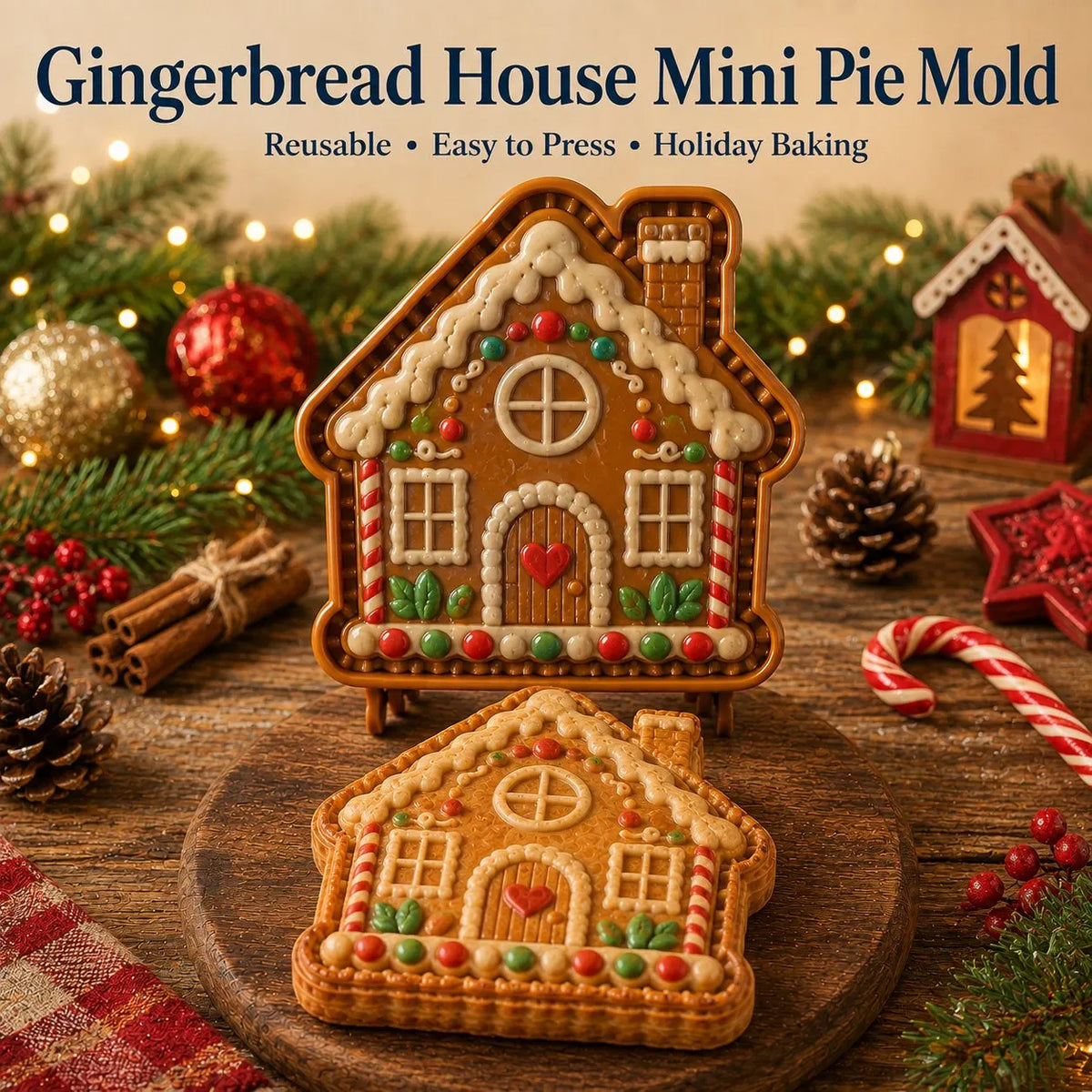 🎄Christmas Mini Pie Mold Collection🥧✨