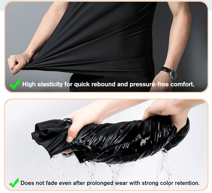 🔥SUMMER HOT SALE🔥Ice Silk Men's Shirt