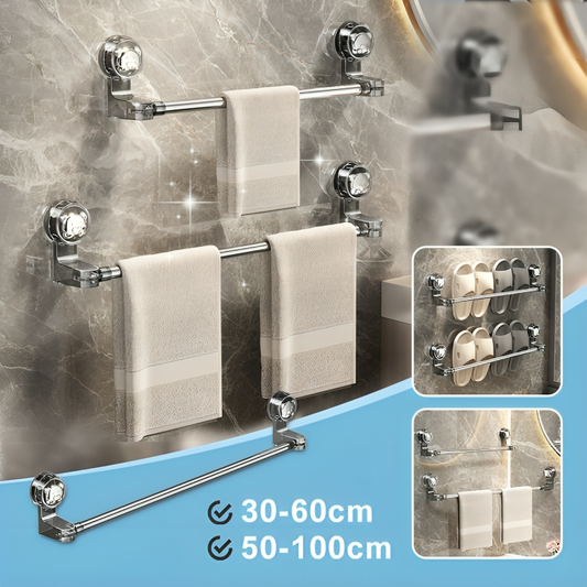 ☀️Best-Selling Drill-Free Telescopic Towel Rack