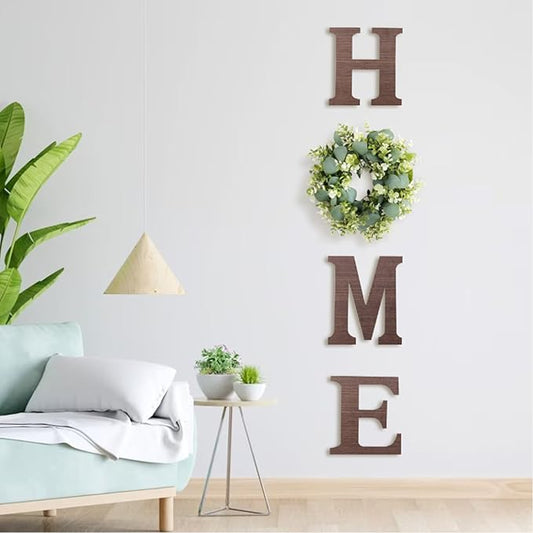 🏡Small sign, big warmth❤️Wooden "HOME" Letter Sign – Modern Farmhouse Wall Decor