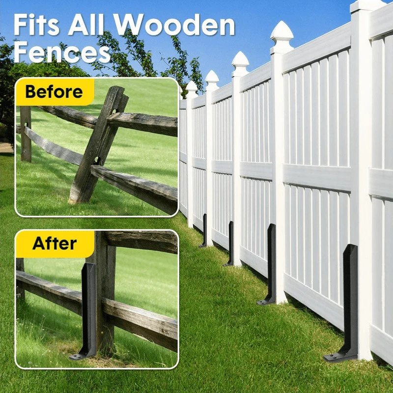 Extra-Thick, Heavy-Duty Fence Post Anchor Stakes