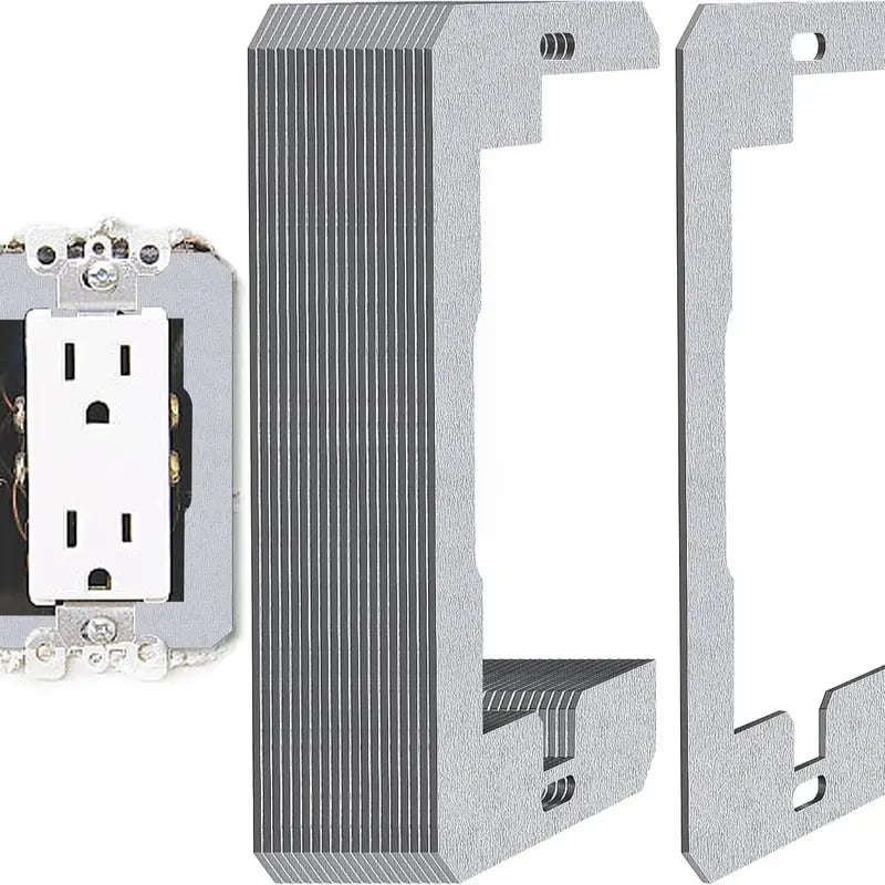 🛠 Outlet Repair Spacers – Easy Fix for Loose, Crooked & Recessed Outlets