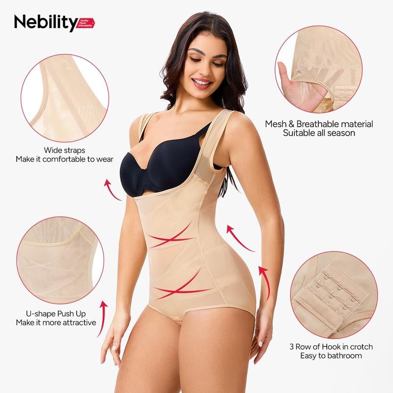 🎁2025 Women's Clothing Mesh Breathable Basic faja Shapewear