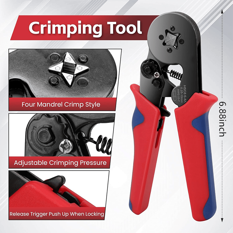 🔌Electricians' Trusted Choice: Professional Crimping Terminal Tool Kit ⚡