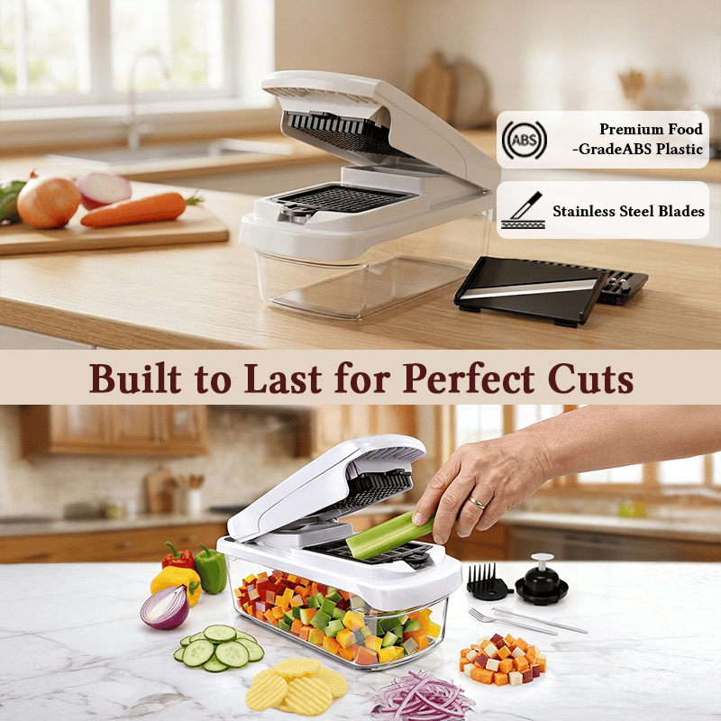 🍔hot sale 50% off 🥦15-Piece Vegetable Chopper Set