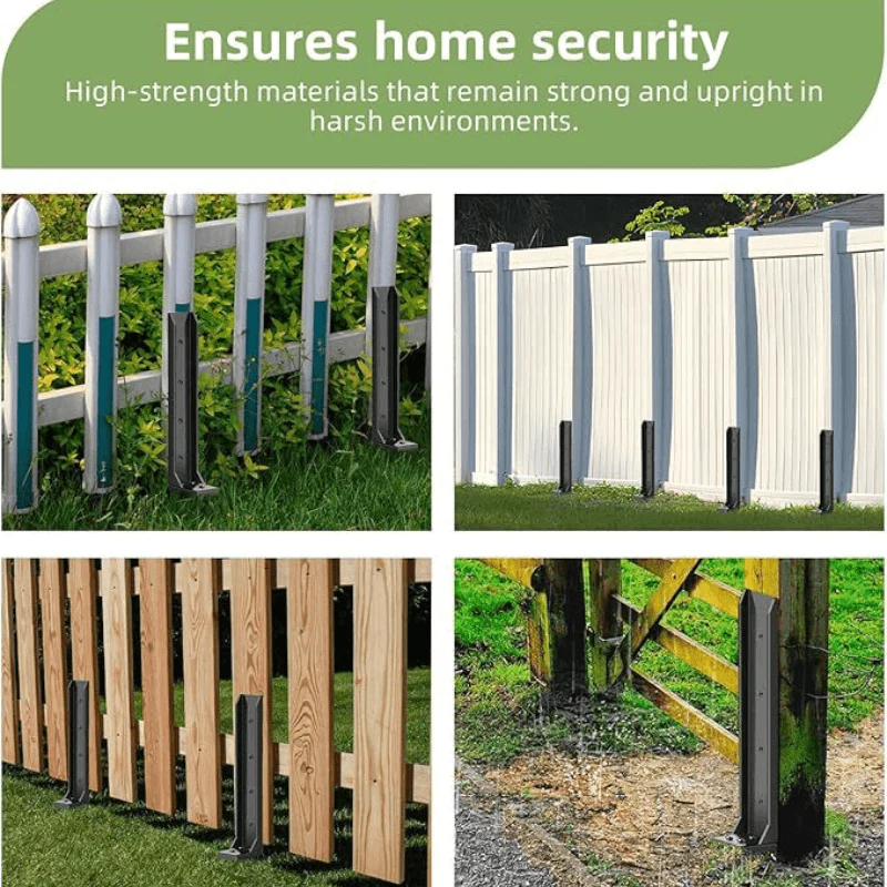 Extra-Thick, Heavy-Duty Fence Post Anchor Stakes