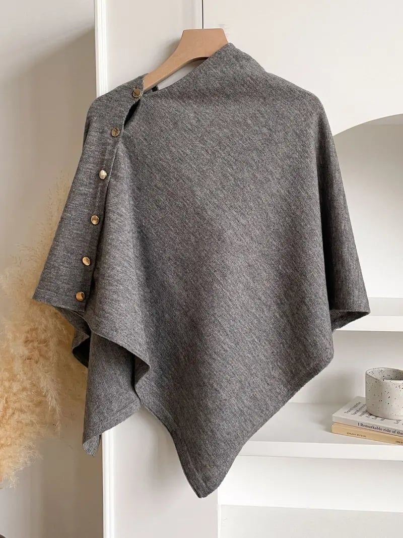 Women's Versatile Knitted Shawls Scarf Poncho Sweater-🍂 Cozy Autumn Cape