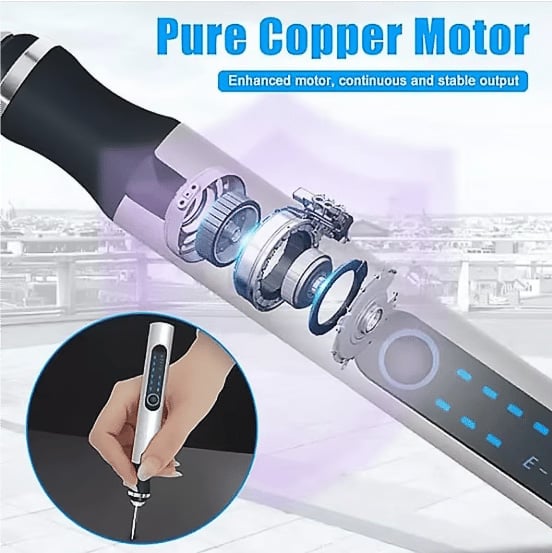 🔥Precision Engraving Pen with 3 speed adjustment speeds