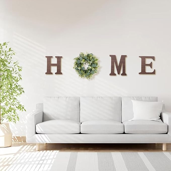 🏡Small sign, big warmth❤️Wooden "HOME" Letter Sign – Modern Farmhouse Wall Decor