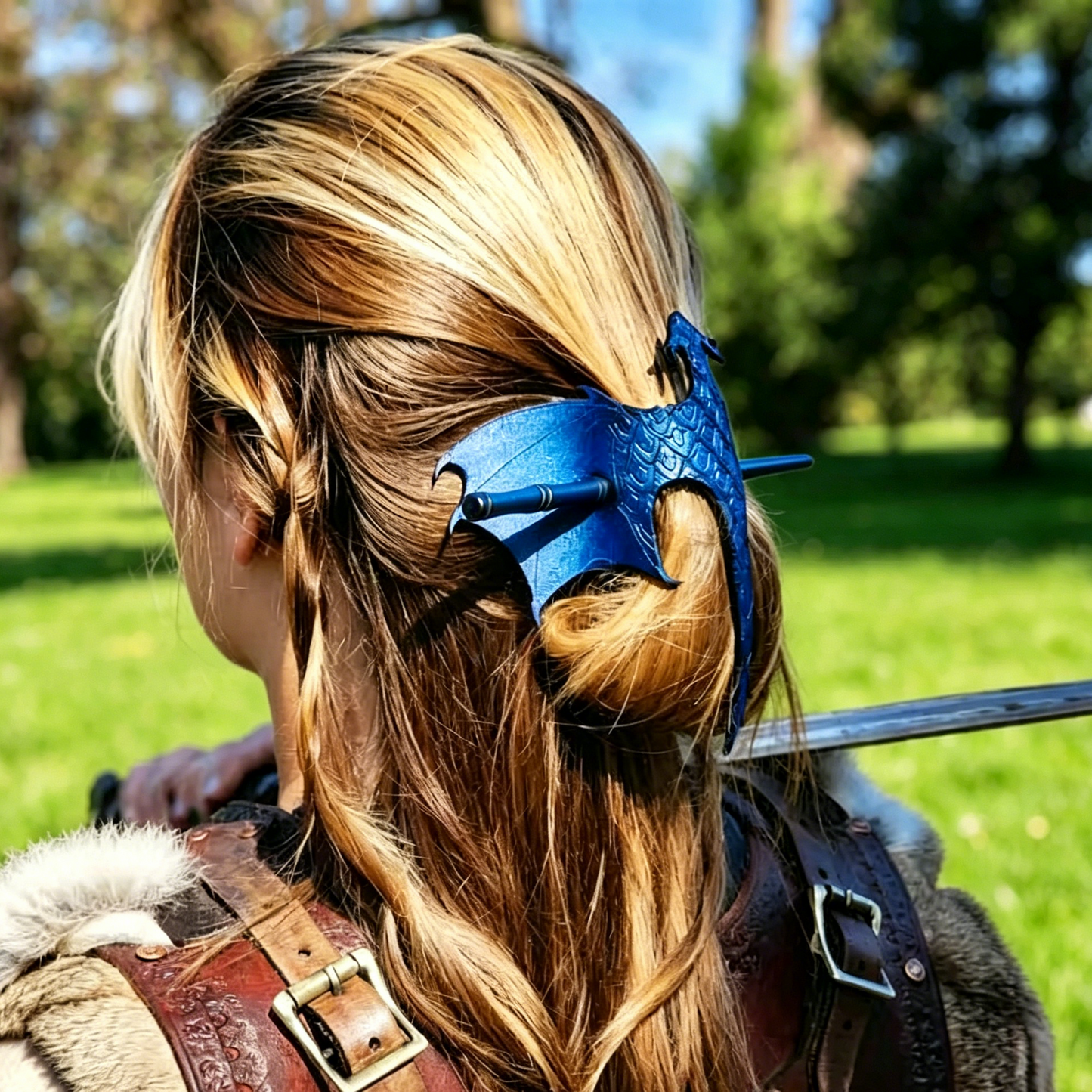 Medieval Dragon Hair Stick🐉
