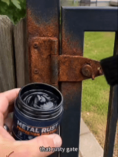 Metal Rust Protection Black Repair Paste