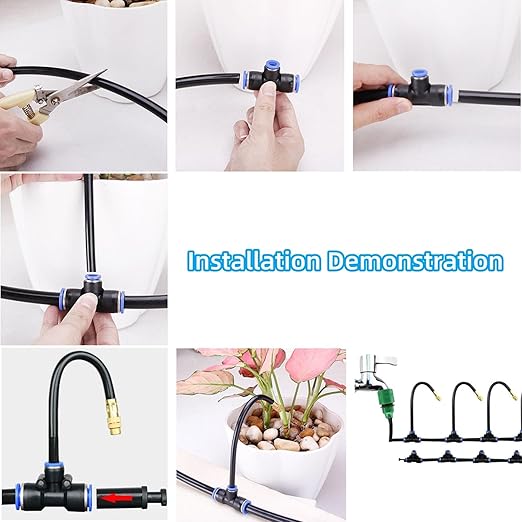 🔥🚿360° Curved Garden Automatic Irrigation System