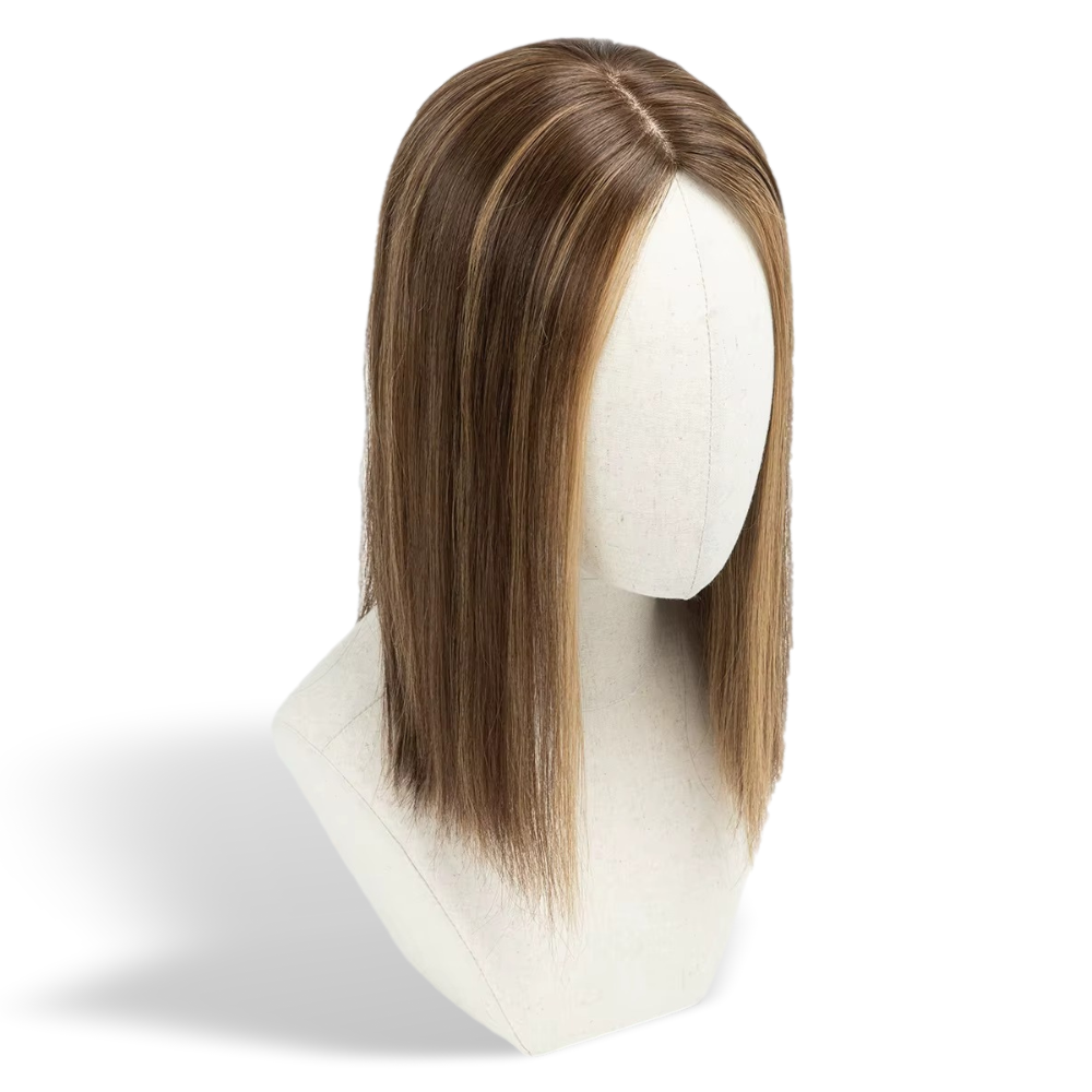 7" x 7.5" Premium Human Hair Topper