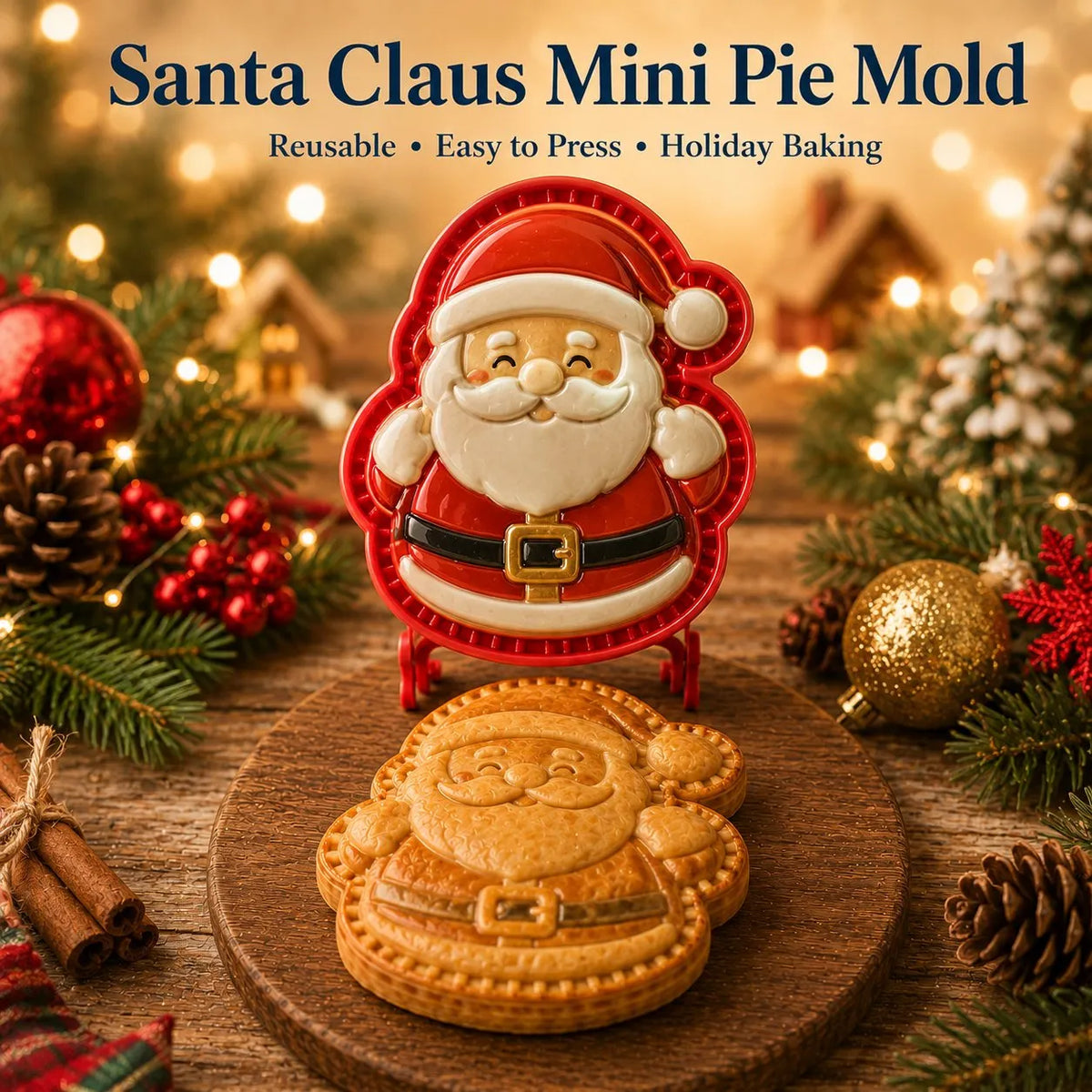 🎄Christmas Mini Pie Mold Collection🥧✨