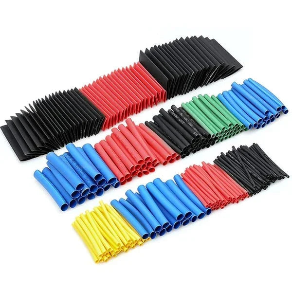 🔥 Heat Shrink Tubing Kit – 580 PCS with Case, 3:1 Ratio & Waterproof Sealing 🛠️📦